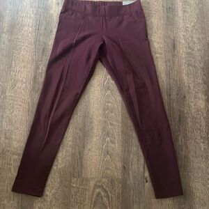 Burgundy Aerie Leggings. Size Medium.